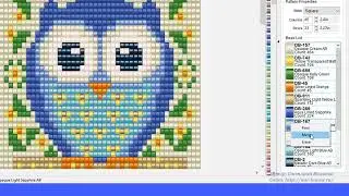 Программа BeadTool 4 - как один цвет заменить на другой