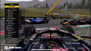 F1 24 - Max Verstappen and Sergio Perez Screws Redbull Over