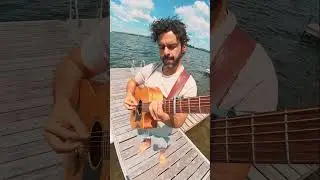 Soaking in the sun with the #guitar #fingerstyle #acousticguitar
