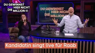 Stefan Raab didn't expect this 🎤 | You won't win a million with Stefan Raab here