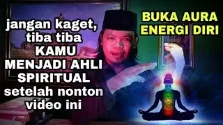 BUKA AURA ENERGI MURNI SATU MENIT LANGSUNG TAJRIB, pemula wajib tahu