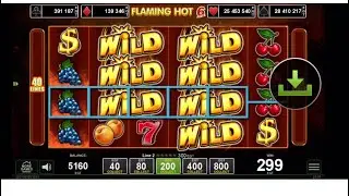 Flaming Hot 6 Reels - Egt new slot