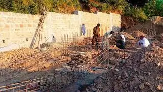 construction techniques ll construction foundation Beams ll #dicas #pedreiro #construction