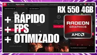 How to configure AMD Radeon Adrenalin Panel for better Performance RX 550 4GB + E5 2650 V4 @Ciclo...