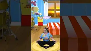 Every Wednesday and Saturday on our MINI MONSTARS youtube page🧘🏽 #kidslearning #kidsvideo #kid