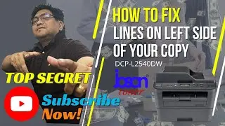 How to Fix Lines on Copy of your DCP-L2540dw #tutorial #instructions