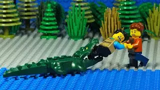 Lego City Camping Crocodile Attack