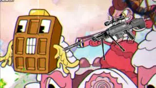 A SHARPSHOOTING CANDY LADY!!?? | Let's play cuphead w commentary EP 4