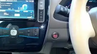 Nissan Leaf дополнительная электропечка ( четвёртая часть )