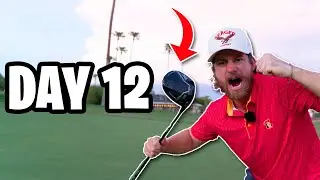 Can I Shoot Even Par With Only ONE Golf Club?? (Driver)