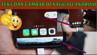 Cara Menambahkan Teks dan Foto di Bar Navigasi Android