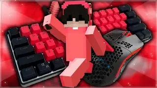 Keyboard + Mouse ASMR Sounds (Handcam) | Hypixel Bedwars