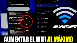 Como Optimizar rendimiento del WIFI y acelerar mi internet en Android Sin Aplicaciones Trucos 2023