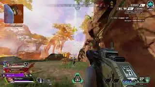 APEX PS5pro 1440p 120fps VRRでソロランクやってみる