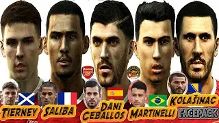 |ARSENAL 20/21| FACEPACK 2 | PES2013 | By ZorrazFaces|