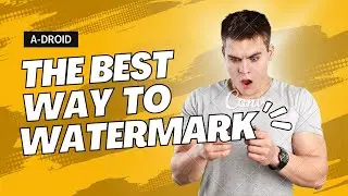 Youtube video watermark create/