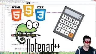 Aprende a hacer juegos con JS: Tutorial 4 Una calculadora y otras cosas con notepad ++