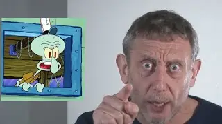 Michael Rosen Describes SpongeBob Characters