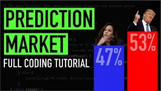 🔴 Prediction market on the Blockchain - Full coding tutorial