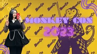 Monkey Con 2023 | small local cons + hanging with new friends