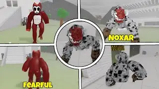 I played as ALL NEW CHARACTERS in Lethal APE (FOREST UPDATE) | Roblox