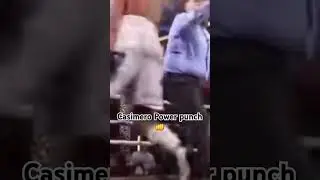 Casimero power punch #shorts #boxing #casimero #satisfying