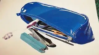 Time-lapse - Je reproduis ma trousse en peinture