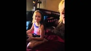 Mom tries to squirt breastmilk and family