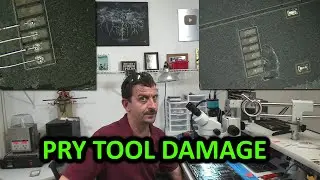 MacBook Pro Motherboard Repair Part 1 (On Off-Grid Power)