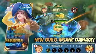 SATISFYING KILLS WITH THIS BUILD!! | GUINEVERE GAMEPLAY | MLBB