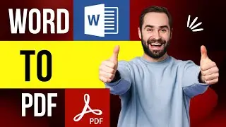 How to Convert Word to PDF in Mobile & Computer | Word to PDF Convert in 2022