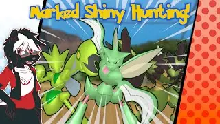 I wanted a marked shiny Scizor, I caught the whole line instead!