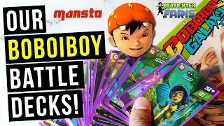 BOBOIBOY GALAXY CARD | Our battle deck! (MALAY LANGUAGE) #Boboiboy #BoboiboyGalaxyCard #Deck #Monsta