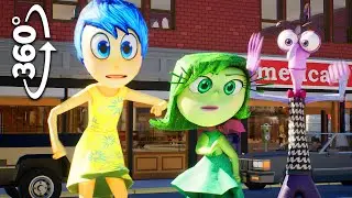Can You Find Joy, Feur, Disgust? - Inside Out 2 360° | Video  VR | 4K