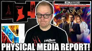 New CASINO 4K Steebook, Luc Besson BOXSET, And The LONG Walk! | The Physical MEDIA Report 