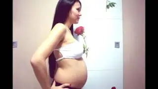 Gestante - Evolução da Barriga - Adriel ( Amor de Família )