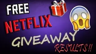 NETFLIX GIVEAWAY WINNER!! | 2016 NETFLIX ACCOUNT GIVEAWAY