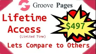 GroovePages $497 vs Click Funnels $3564 - Amazing Deal!!