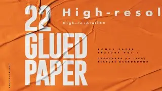 Textures: Glued Paper V2 Texture Background