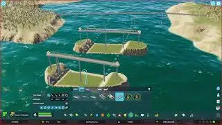 Cities: Skylines II - train bridge over shipping line - patch 1.0.15f1