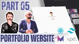 Build a Portfolio Website Using Next JS, Tailwind CSS & Framer Motion | Part 5