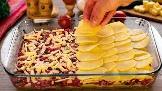 Картофельная запеканка с фаршем - сытная запеканка утолит голод любого!  | Appetitno.TV