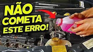 MAIOR ERRO AO COMPLETAR O SISTEMA DE ARREFECIMENTO!