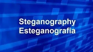 Esteganografia / Steganography - Escondendo mensagem em uma imagem