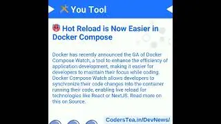 #🔥short | Node.js 21 |  JetBrain’s new Document IDE | Hot Reload in Docker | Dev news 19th Oct