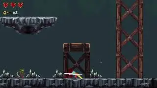Playing my 2D platformer game made with Unity