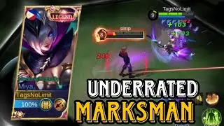 Miya best build and emblem 2023 sustain + Thugtute build