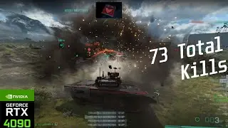 BF2042 4K HDR Crazy Conquest Tank and Saves | 73 Total Kills