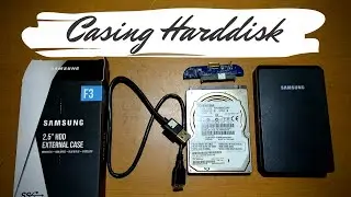 Cara Pasang Casing Harddisk Laptop - Jadi Harddisk Eksternal