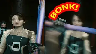 When V gets emotional … *BONK* ► Cyberpunk 2077
